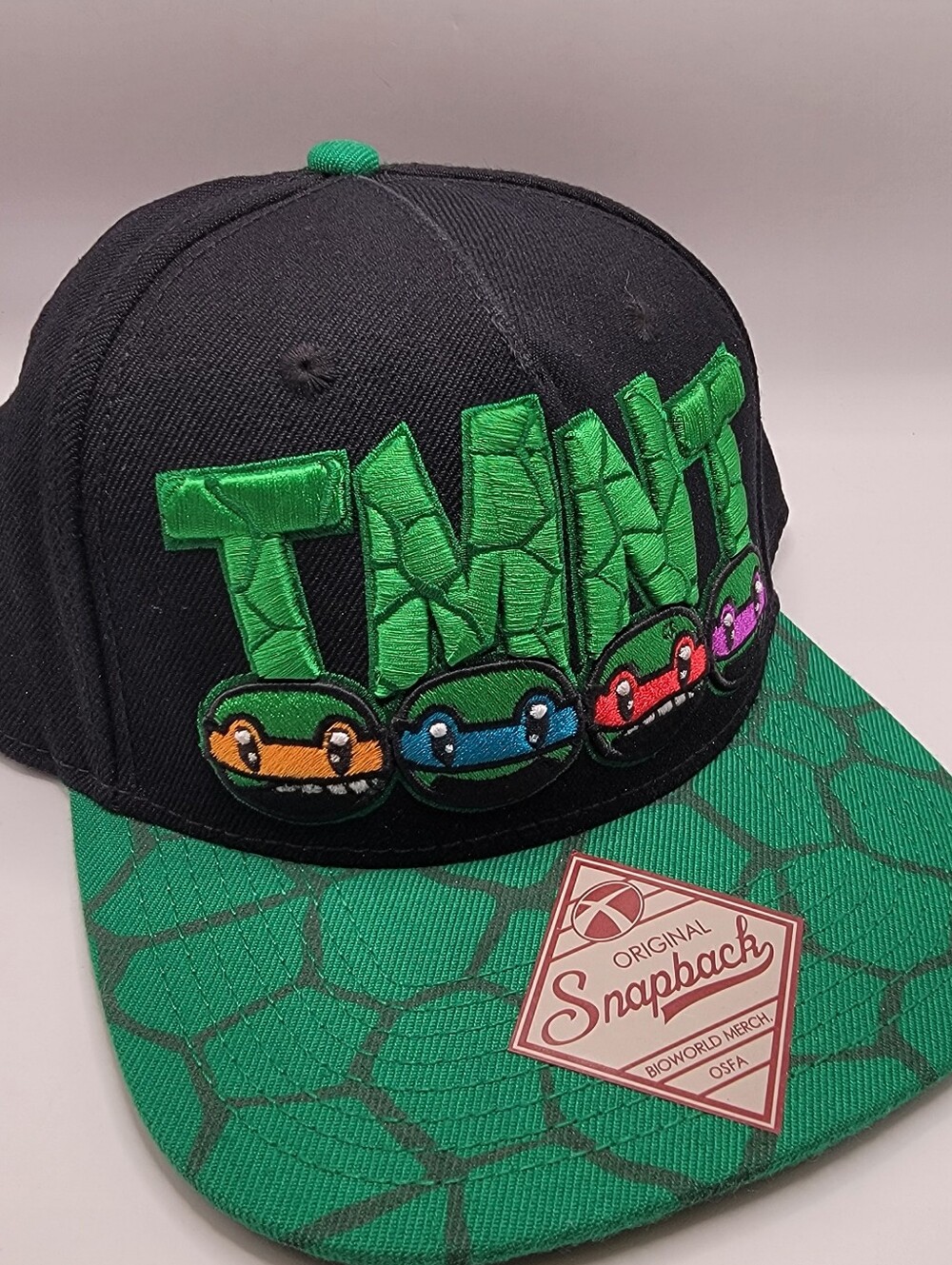 Nickelodeon Black & Green Teenage Mutant Ninja Turtles Snapback Hat
